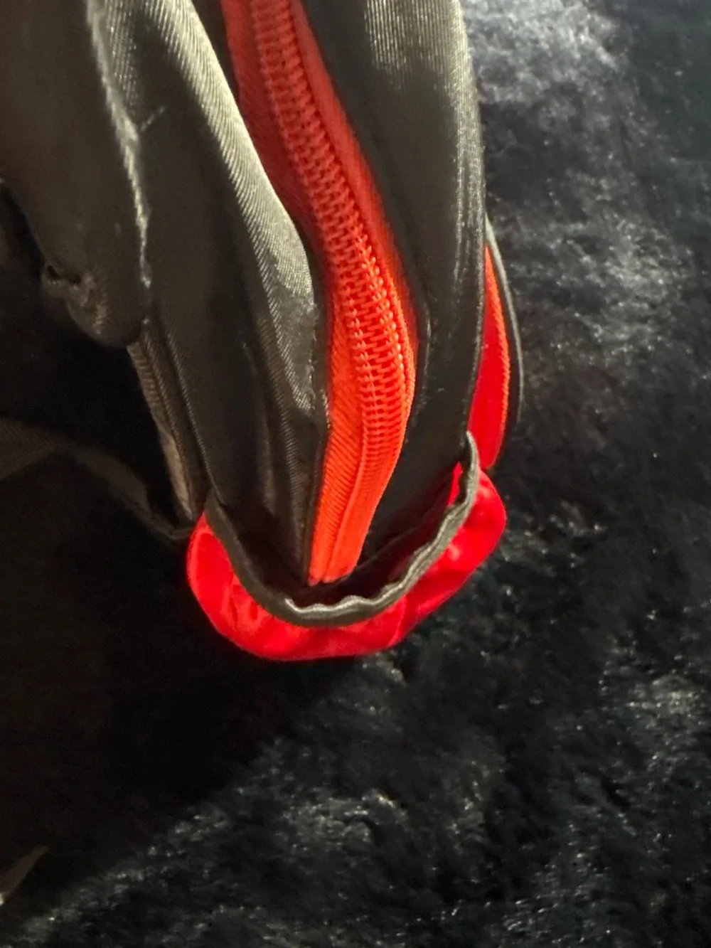 Kids Black and Red Character Ear Backpack